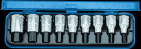 IN 19 PM Screwdriver set 1/2" 9 pcs in-hex 5-17 mm