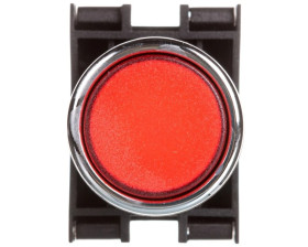 Przycisk sterowniczy kryty, niestabilny, 1NO+1NC, czerwony T0-B102DK