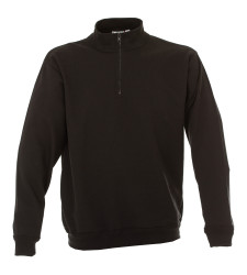 Sweter, 988363, Unisex, XL, XL, Czarny, 30% poliestru, 70% bawełny