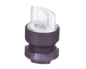 Napęd przełącznika 2 połóżeniowy biały bez samopowrotu ZB5AK1213