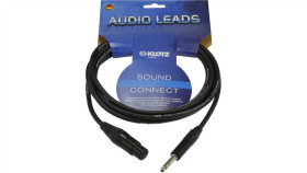 Klotz Kabel Mikrofonowy Xlr (Gniazdo) / Jack 6,3Mm Stereo (Wtyk) 3M