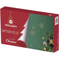 TOOLCRAFT TO-10185915 Tools Advent calendar 39 piece set for daily enjoyment
