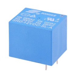 12V Mini Power Songle PCB Relay SPNO 10A SRD-12VDC-SL-A