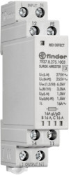 Surge arrester, 0.5 A, 230 VAC, 7P.37.8.275.1003