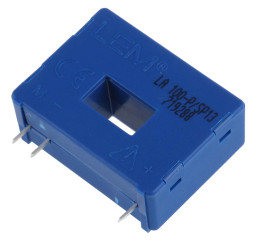 Przekładnik prądowy prąd wej 160A LEM prad wyj 100 mA rms otwór 12.7 x 7mm Pętla zamknięta