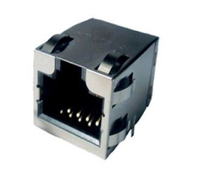 Złącze RJ45 Żeński Złącze RJ45 Montaż na płytce drukowanej Cat5e Amphenol Communications Solutions, 8P8C-żyłowe