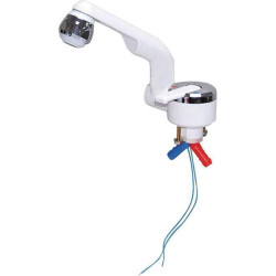 Barwig 20000-230 Tap Single Lever Chrome, Swivelling, 10mm Hose Fixing