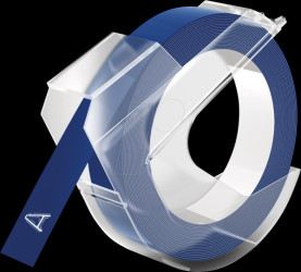 520106 DYMO embossed tape/embossed label, 9 mm, glossy blue