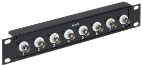 Gniazdo dystrybucyjne 8x BNC video Rack 10 G-8B/R10