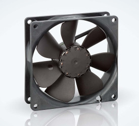 Wentylator osiowy 12 V DC DC 92 x 92 x 25mm 2.9W 102m³/h 39dB IP20 242mA