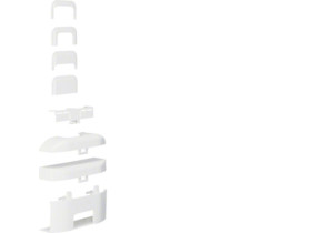 tehalit.ateha Rozgałęźnik do kanału 16x30 3D biały ATA163089016 HAGER