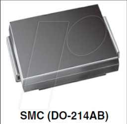 SMCJ6.5A-E3/57T TVS-diode, unidirectional, 6,5 V, 1500 W, DO-214AB/SMC