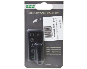 Pilot czteroprzyciskowy 12V A23 868MHz 30m czarny RS-P4