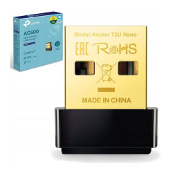 Karta sieciowa WIFI-USB TP-LINK AC600 ARCHER T2U nano (5GHz 433Mb/s / 2,4MHz 150Mb/s)