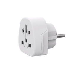 Adapter podróżny kraj 1 Australia, Brazylia, Chiny, Europa, Niemcy, Włochy, Japonia, Szwajcaria, Wielka Brytania, USA