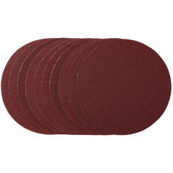 Draper 62994 Sanding Discs, 150mm, PSA, 80 Grit, (Pack of 10)