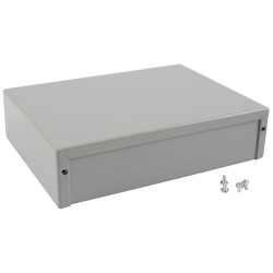 Hammond 1412RR Utility Metal Case 203x152x51mm Steel Grey