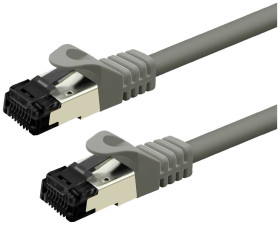 kabel LAN Value 21.99.1802, 1 szt., RJ45, CAT 8.1, S/FTP, 2.00 m, szary