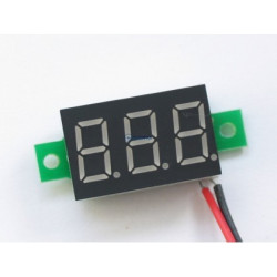 woltomierz LED 3-30V DC 0,36" niebieski