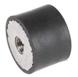 Podstawka antywibracyjna M10 średnica 40mm wysokość całkowita 28mm Nóżka sprężysta żeńska