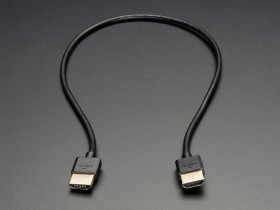 Slim HDMI Cable - 450mm / 1.5 feet long [Discontinued]