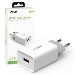 Ładowarka sieciowa USB 5V 2.1A VA0051 Vayox