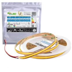 Taśma LED COB Free Cut 528 chips 12V 9W 91lm/W neutralna 4000K CRI90+ IP20 - ED00031511 /odcinki po 5 m/