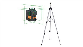 Zielony Laser Krzyżowy Płaszczyznowy 3X360 Geo-Fennel Flg 6X-Green Zestaw...