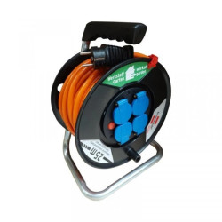 Przedłużacz bębnowy Brennensthul Akyga AK-CR-05 bryzgoszczelny 4 gniazda 3x1.5 mm IP44 25m