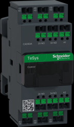 CAD50AP7 Auxiliary contactor, 5 NO, 230-V 50/60-Hz coil, snap-in