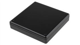 Obudowa Czarny, 125 X 125 X 25Mm, Rs Pro