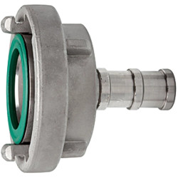 Storz coupling, L 54 mm, 16 bar, stainless steel, for hose, 108284