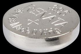 396 Renata, silver oxide, 32 mAh, 7.9 x 2.6 mm