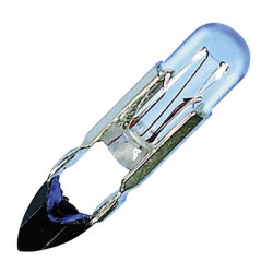 TRU COMPONENTS 1590282 Signal light bulb 28V 1.12W T5.5 Clear 1 pc G Base