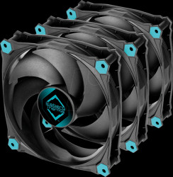ICEGALE12S-BBT-3A Iceberg Thermal IceGALE Silent case fan, 120 mm, pack of 3