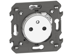 LIVING NOW Gniazdo płaskie 2P+Z + USB C - 2 moduły - białe KW4142USB LEGRAND