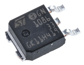 Regulator napięcia 3,3 V DPAK Montaż powierzchniowy wyjścia: 1 Stałe LD1086DT33TR