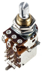 Potencjometr 250kΩ typ Obrotowy Bourns średnica wału 6 mm 0.1W długość wału 19mm średnica 17mm Montaż panelowy