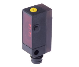 Czujnik optyczny odbiciowy 34x14x12mm Sn: 5-200mm 10-30V DC PNP Antykoincydencja złącze M8 4pin IP67 OT140475