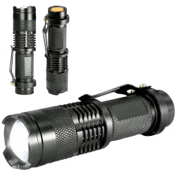 Eaxus 48181 Glow-X Mini Torch T6 LED 300 lm Belt Clip Battery-Powered