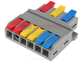 LT-636 szybkozłącze kostka elektryczna rozgałęźnik zasilania