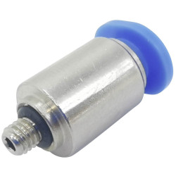 TruComponents 656515 Straight piece POC4-M3C Pipe &#xD8;: 4 mm Thread: M3x0.50 1pc