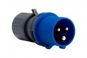 Wtyczka przemysłowa - przenośna 16A 3p 220V-250V /FE/ IP44