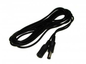DC przedłużacz, kabel 5,5/2,1 wt/gn 3m