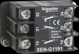 XENG1191 Auxiliary switch for XACA, 1 NC contact/2 NO contacts