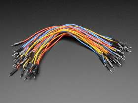 Adafruit Premium Silicone Covered Male-Male Jumper Wires - 200mm x 40