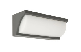 Kinkiet zewnętrzny, oprawa elewacyjna Mona MN19301, LED 13W, 4000K, IP65, kolor antracyt, 0438621