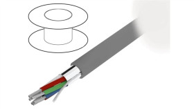 5094C-Sl005 Przewód Na Rolce 30,5 Xtra Guard 4X24awg Folia Al-Pet Pvc...