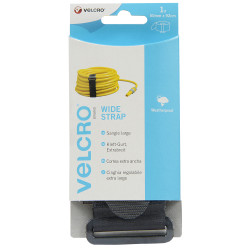VELCRO&#xAE; Brand VEL-EC60329 Wide Strap Adjustable - 50mm x 92cm - Black