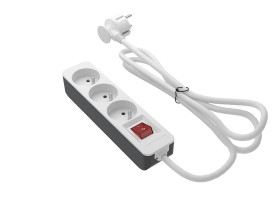 Przedłużacz 4m 3 gniazda typ Typ E - gniazdo francuskie Typ E – francuski 16A 250 V
